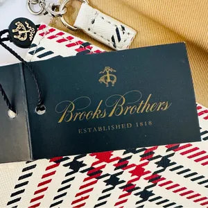 Brooks Brothers Red Fleece Womens Leather Envelope Crossbody Bag Plaid New W Tag thumbnail 6