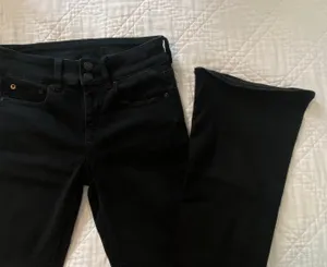 American Eagle Black Artist Flare Jeans thumbnail 4