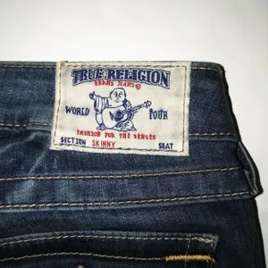 True Religion Womens 25 Skinny Denim‎ Slim Jeans thumbnail 6