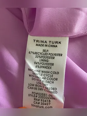 Trina Turk Equinox Dress // Sugarberry Purple Crepe Ruffle Sleeve Boho Mini thumbnail 7