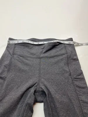 Lululemon Speed Up Tight Legging Heathered Black Grey Gray W5CA2T‎ Womens 6 thumbnail 5