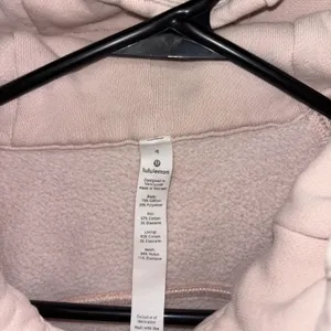 Womens Size 4 Lululemon Scuba Hoodie Pink Flaw thumbnail 2