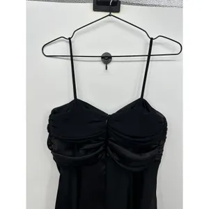Y2K Whimsigoth Midi Dress Sz 4 Handkerchief Hem Grunge Dark Romantic‎ Fairy thumbnail 9