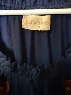 Altar'd State Embroidered Blouse Floral thumbnail 4
