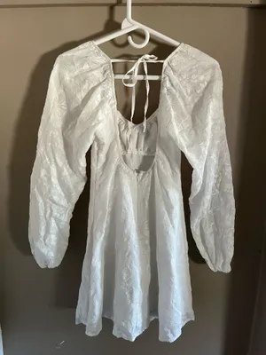 Wild Fable White Lace Dress thumbnail 6