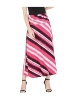 INC Size XL High Rise Chic Skirt Tie Dye Stripe Dye NWT thumbnail 2