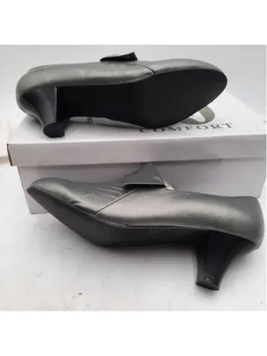 AJ Valenci Leather Shooties Comfort Shoes Boots 7.5 M Pewter thumbnail 6