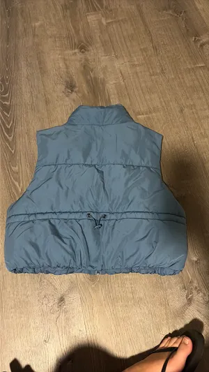 Double Zero Cropped Vest Blue thumbnail 2