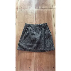 American‎ Eagle Green Houndstooth Plaid Mini Skirt Made in Italy Small thumbnail 4