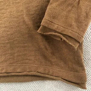 Zara Lightweight Raw Roll Edge Sweater S thumbnail 8