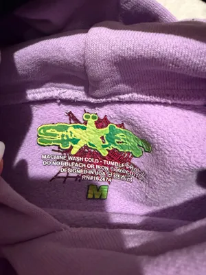 Sp5der Hoodie Purple Size M thumbnail 3