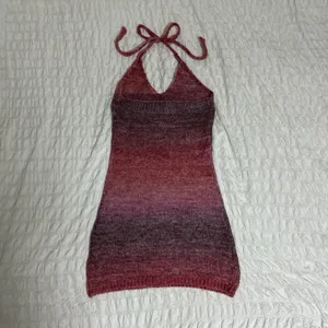 Blair Knitted Halter Mini Dress thumbnail 3