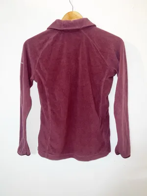 Columbia Women's Plum Quarter-Zip Fleece Pullover thumbnail 8