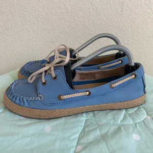 UGG Blue Chivon Shoes Womens size 6 thumbnail 4
