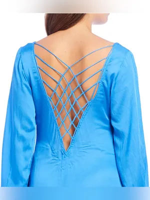 Free People Womens Later Days Midi Dress Size Small thumbnail 3