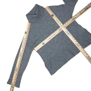 J. Crew Turtleneck Sweater in Supersoft Yarn Size XS‎ Gray Wool Alpaca Classic thumbnail 7