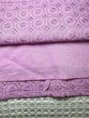 Fresh Produce Dress XL Cotton Eyelet Square Neck Tank Beach Cottage Core Purple thumbnail 6