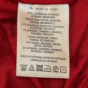 Maeve Anthropologie Womens Medium Splitshade Red Pullover Tulip Dress size M thumbnail 10
