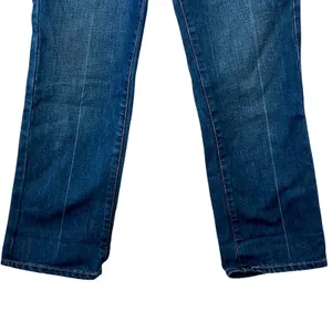 American Eagle Size 4 Cropped Straight Leg Jeans Medium Wash 100% Cotton NWOT thumbnail 6