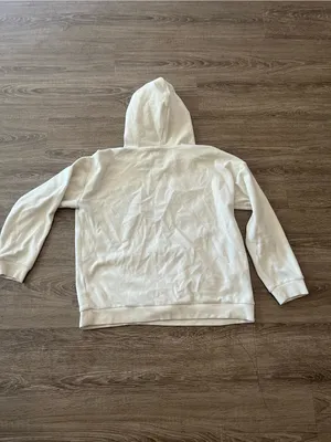 Marc New York Pullover Hoodie Womens Large Cream Ivory Kangaroo Andrew Marc thumbnail 8