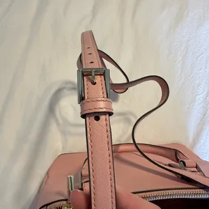 Tory Burch Blush Pink Saffiano Leather Satchel with Removable Strap thumbnail 4