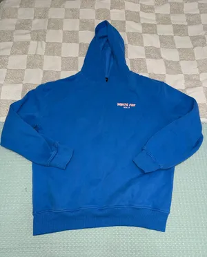 White Fox Offstage Front Hoodie Azure size M/L thumbnail 1