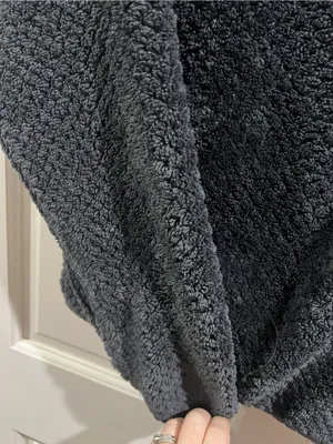 Columbia Cozy Full-Zip Teddy Jacket in Charcoal Gray Size small thumbnail 5