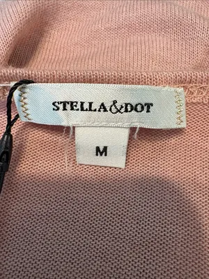 Stella & Dot Dusty Rose Boatneck Tunic Top thumbnail 8