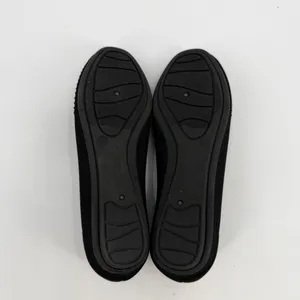 Harborsides Flats Womens 6W Wide Black Studded NANNIE Ballet Slip On Memory Foam thumbnail 6