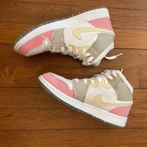 Nike Air Jordan 1 Mid Pastel Grind - Size Women’s 6 / Youth 4.5 thumbnail 12
