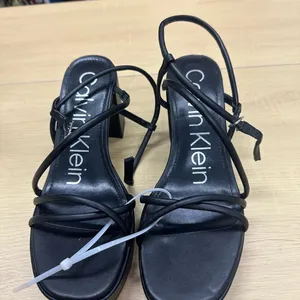 Calvin Klein Women's Liliana Black Strapy Heel Size 7.5 NWOT thumbnail 3
