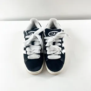 Adidas Originals Campus Shoes Sneakers in Black And White Stripe Mens 6 / W 7 thumbnail 4