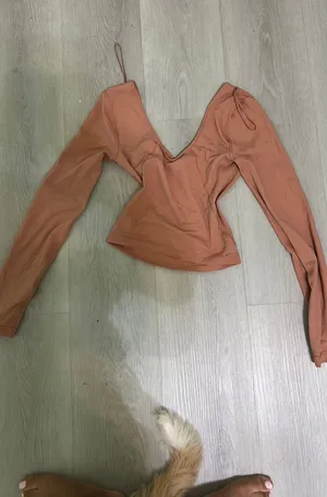 Lululemon Long Sleeve Top Orange Coral thumbnail 1