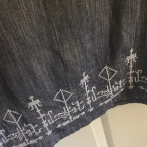 Woman ‘jeans dress with naked shoulder size 36 thumbnail 2