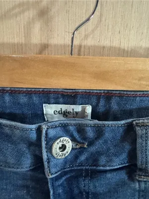 Women’s Edgely Medium Wash Straight-Leg Cargo Ankle Jeans Size 16W thumbnail 2
