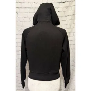 Trendy Queen Zip Up Hoodies For Women Cropped Sweatshirts Fall Y2K Size Small thumbnail 7