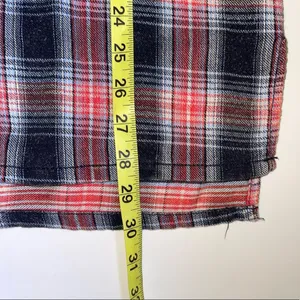 Little Bit of Sugar Red Plaid Sequin Tunic Flannel Shirt thumbnail 12