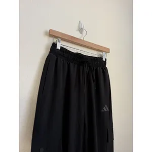 Adidas Women W WVN Cargo Pants Black Training Joggers XS NEW thumbnail 3
