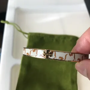 NWOT Tory Burch Gold and Cream Bracelet thumbnail 7
