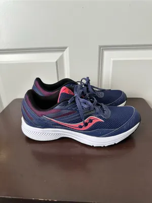 Saucony Cohesion 15 Womens Shoes Size 10 Running Cobalt Punch Athletic Sneakers thumbnail 2