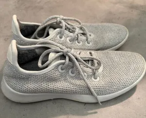 allbirds TreeRunner Wool Sneakers - Light Gray- 9 thumbnail 1
