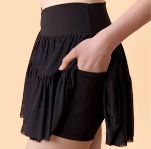 NWT! Blogilates Viral Taylor Swift Popflex Ballerina Skirt Skort Black Size XL thumbnail 6