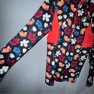 Orage Floral Long Sleeve Top‎ Black thumbnail 4