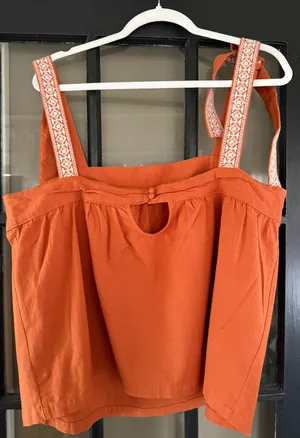 Anthropologie Cropped Tank Top thumbnail 1