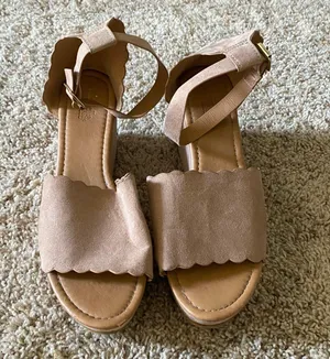 Charlotte Russe Open Toe Wedges thumbnail 5