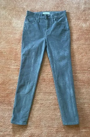 MADEWELL Tall 10” High-Rise Skinny Jeans in Dusty Wash thumbnail 1