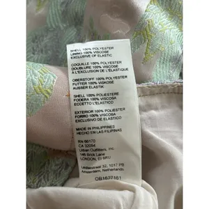 Anthropologie Maeve Strapless Bow Mini Dress Pastel Cutout‎ Tree Floral NWT 10 thumbnail 7