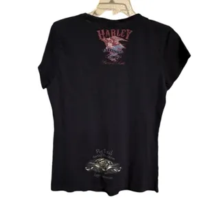 Harley‎ Davidson Black Shirt Size M thumbnail 2