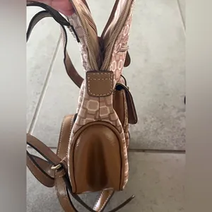 Nine West Y2k vintage Brown  mini  backpack thumbnail 5