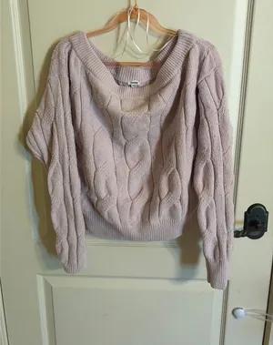 Garage Off-The-Shoulder Sweater thumbnail 1
